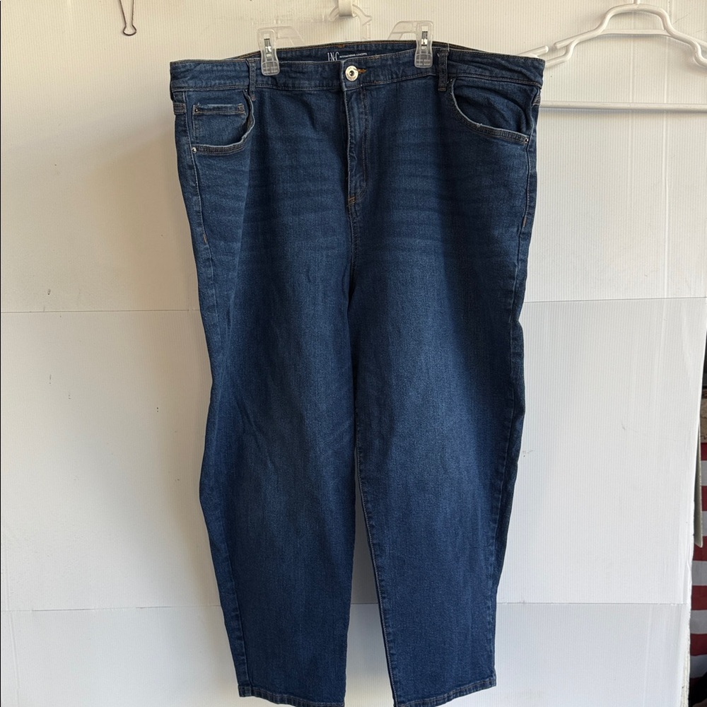 INC INTERNATIONAL CONCEPTS Plus Size 24W Jeans Blue Great Condition 24